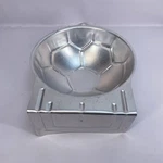 Wilton Soccer Ball Cake Mold Pan Tin Circa 2001 Model 2105-2044. Fixed Price $18.59.