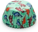 Fox Run Dinosaur Foil Muffin And Cupcake Liners (4977). Fixed Price $9.00.