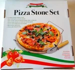 Kitchen Worthy Pizza Stone Set 12". Fixed Price $20.00.