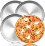 Pizza Pan, 12 Inch Set Round Oven Baking Tray Stainless Ste. Fixed Price $29.41.