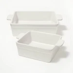 2PC Stoneware Square Baking Dish Set - Figmint. Fixed Price $30.80.