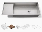 Kohler 3761-NA Stages 45" Undermount Single-bowl Workstation Kitchen Sink. Fixed Price $2599.99.