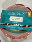 Two (2) Pioneer Woman Floral Medley 5.5" Mini Pie Plates Stoneware. Fixed Price $24.00.