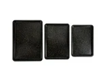 Thyme & Table Nonstick Sheet Pan 3-PIECE Set, Black. Fixed Price $27.90.