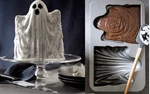 New Nordic Ware Ghost Cake Pan Williams Sonoma 3D Halloween 10 Cup. Fixed Price $28.00.