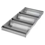 Chicago Metallic 44405 Hearth Bread Pan, 3-STRAP. Fixed Price $264.99.