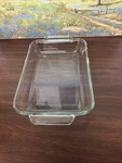 Vintage Clear Glass Anchor Ovenware Baking Dish 9.5 X 13.5 2IN Qt. Fixed Price $18.19.