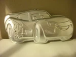 Wilton Disney's Pixar Cars (lighting Mcqueen) Aluminum Cake Pan 2105-6400 (euc). Fixed Price $12.97.
