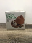 Vtg Nos 1993 Progressive Terra Cotta Garlic Roaster New Sealed Box. Fixed Price $13.99.