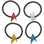 Star Trek - Retro Charmed Pony Tail Holders (set Of 4) Nwt. Fixed Price $7.99.