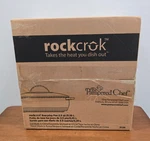 Pampered Chef Rockcrok Everyday Pan 2.5 Qt 3139 Glass Lid 2.35L Retired. Fixed Price $125.00.