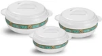 Asian 3-PIECE Set Karishma 5L + 8L 10L Insulated Casserole Serving. Fixed Price $149.99.