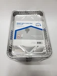 Home Plus Durable Foil 8-1/8" X 12-1/4" 1-1/8" Cake Pan W/ Lid Silver 24 Pack. Fixed Price $25.94.