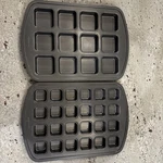 The Pampered Chef Deluxe 24 Mini Muffin Pan #1606 & 12 Brownie #1601. Fixed Price $37.00.