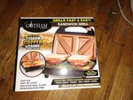 Gotham Steel Non-stick Titanium Copper Ceramic Sandwich Grill New In Box. Fixed Price $18.99.