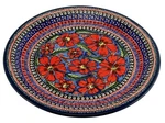 Polish Pottery Dinner Plate 10.75" From Zaklady Boleslawiec Signature Unikat. Fixed Price $95.00.