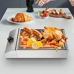 1800W Commercial Electric Grill Smokeless Barbecue Oven In/outdoor 110V. Fixed Price $76.50.