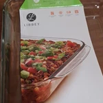 Libbey Baker's Basics Glass Dish 3.4 Qt Rectangle 13.6X9.3X1.8 In Safe. Fixed Price $39.99.