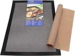 Bluedrop Baking Sheets Oven Liners Crisper Toaster 30X40CM, Black And Brown. Fixed Price $14.70.