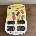 Wilton Easter Peeps Bunny Shaped Cookie 10 Cavities Non-stick New 2 Pans!. Fixed Price $24.50.