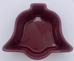 Chantal Burgundy Bell Shaped 1 Cup Baking/serving Casserole Dish. Fixed Price $21.95.