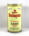Harlequin Dark Beer Can Walter Brewing Pull-tab Bottom-opened Straight Steel. Fixed Price $6.95.