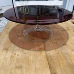Ikea Aktad 13 Ruby Glass Pedestal Cake Stand Designed Maria Vinka *. Fixed Price $17.50.