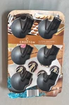 Crofton Silicone Six (6) Insert Football Helmet Bakeware Nip Bx 3. Fixed Price $11.99.
