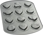 Wilton 12 Cavity Non-stick Pan Sweetheart Cookies Mold Valentine Bake New. Fixed Price $11.95.