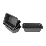 Bakemaster Non-stick Mini Loaf Pan, Set Of 15X8.5X4.5CM. Fixed Price $43.40.