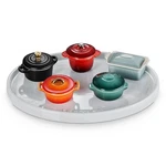 Creuset 100TH Anniversary Miniature Cocotte History Collection Stoneware. Fixed Price $178.60.