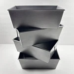 Chicago Metallic Mini Loaf Pans Non-stick Folded Ends Set Of 4. Fixed Price $19.00.
