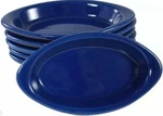 Lot Of 6 World Tableware Cobalt Blue Rarebit Au Gratin Casserole Dishes. Fixed Price $24.99.