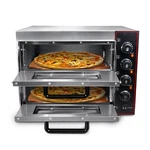 Electric Pizza Oven Countertop 16" Double Deck Commercial Maker 110V 3000W. Fixed Price $278.40.