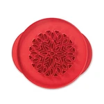Nordic Ware 12 Inch Lattice & Hearts Reversible Pie Top Cutter. Fixed Price $20.00.