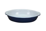 Emile Henry France Modele Depose Blue Oval Baking Casserole Serving Dish 9". Fixed Price $40.15.