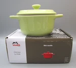 Staub Light Green 4" Mini Round Ceramic Cocotte 0.25 Qt. Fixed Price $19.95.