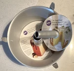 Wilton Angel Food Cake Pans 7" & 10" Aluminum Removable Bottom Easy Clean. Fixed Price $39.99.