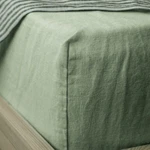 100% French Linen Sheet SET,4PCS,SUPER King,king,queen,double,single,many Colors. Fixed Price $210.93.