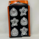 Wilton Halloween Mini Baking Pan, Ghost & Pumpkin, Cake Mold, 6 Cavity. Fixed Price $9.95.