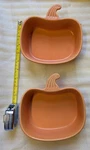 Chantal Orange Pumpkin Baking Dish Cup Capacity Holiday Stoneware 93-PM15. Fixed Price $15.75.