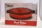 Parini Cookware Non Stick Ceramic Bakeware Dish Oval Baker 10. Fixed Price $20.00.