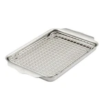 Hestan Provisions Ovenbond 9" X 12.5" Tri-ply Clad Stainless Steel Quarter. Fixed Price $131.06.