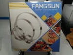 Fangsun Set Of Round Tart Ring Stainless Heat-resistant About 1.5" 4" 6.5" 8". Fixed Price $20.00.