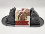 Nordic Ware Mini Gingerbread House Duet Cake Pan New - 5 Cups 1.18 Liters Usa. Fixed Price $34.93.
