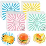 Pastel Striped Dry Waxed Deli Paper Sheets 12X12 Inch Basket Liners 240 Pcs. Fixed Price $35.83.