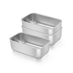Teamfar Mini Loaf Pan, Pcs Stainless Steel Pans For Baking Bread, 6.3. Fixed Price $17.31.