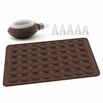 Macaron Kit Decorating Pen Piping Silicone Baking Sheet Mat Lekue Maker New. Fixed Price $29.99.