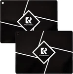 Kitchenraku Induction Cooktop Mat, Round Stove Cover, 10.2X13.8 In, Black. Fixed Price $25.99.