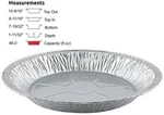 Handi-foil 11" Aluminum Pie Pan Tin 11/32" Deep 15/PK Extra Plates. Fixed Price $19.99.